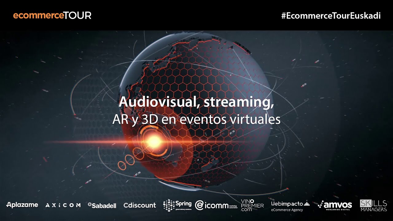 Audiovisual, streaming, AR y 3D en tus eventos virtuales